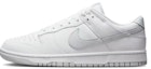 Sizing 【定製球鞋】Nike Dunk Low 達文西定製 禮盒 海鹽冰淇淋 塗鴉 簡約 百搭 舒適 耐磨輕便防滑 低筒 板鞋 GS 灰藍