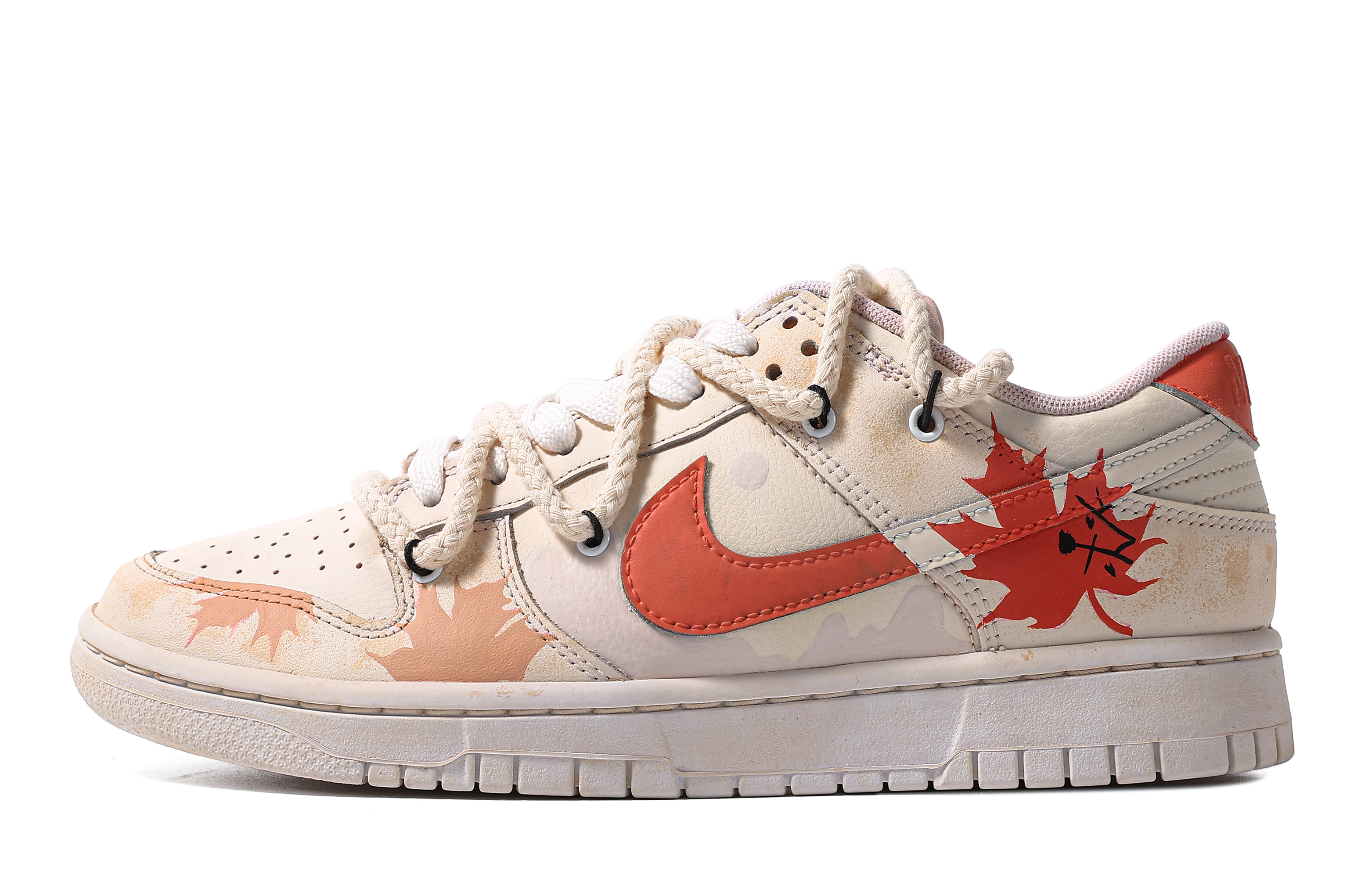 Buy ナイキカスタム×ダンクロー「忘れられた秋の月」カスタムシューズ DH9765-100(TeamM-女款忘川秋月S-BOX)