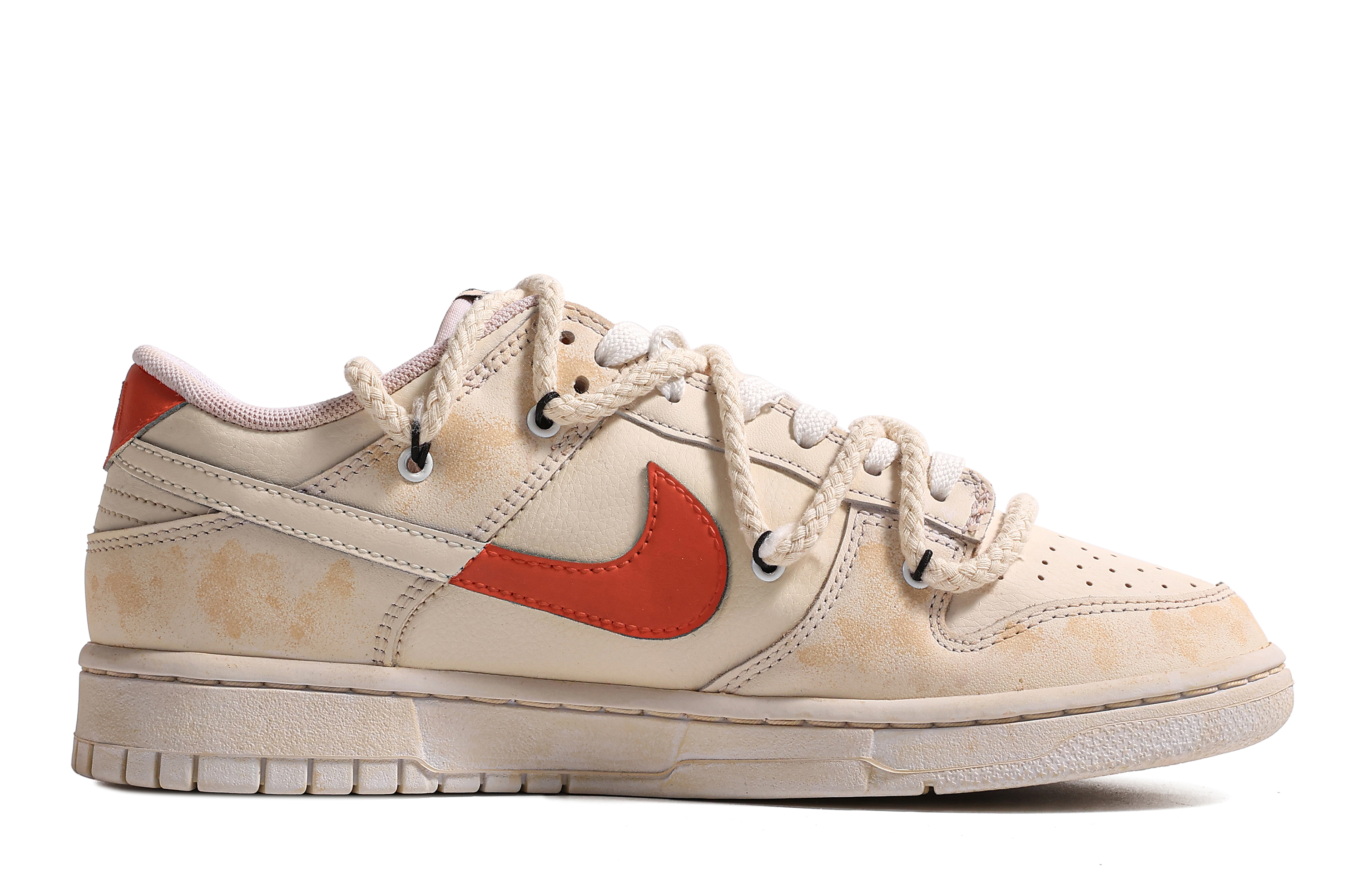 Order ナイキカスタム×ダンクロー「忘れられた秋の月」カスタムシューズ DH9765-100(TeamM-女款忘川秋月S-BOX)