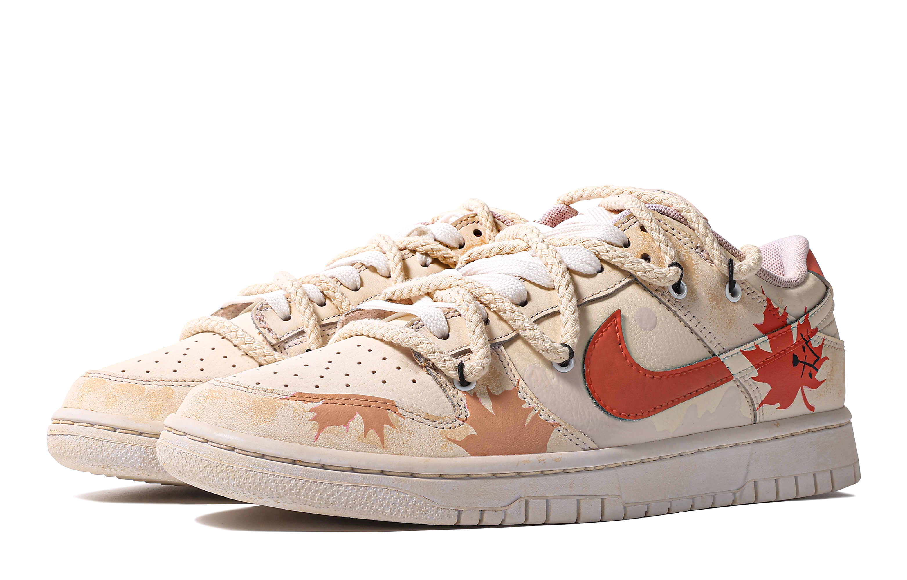 Lookbook ナイキカスタム×ダンクロー「忘れられた秋の月」カスタムシューズ DH9765-100(TeamM-女款忘川秋月S-BOX)