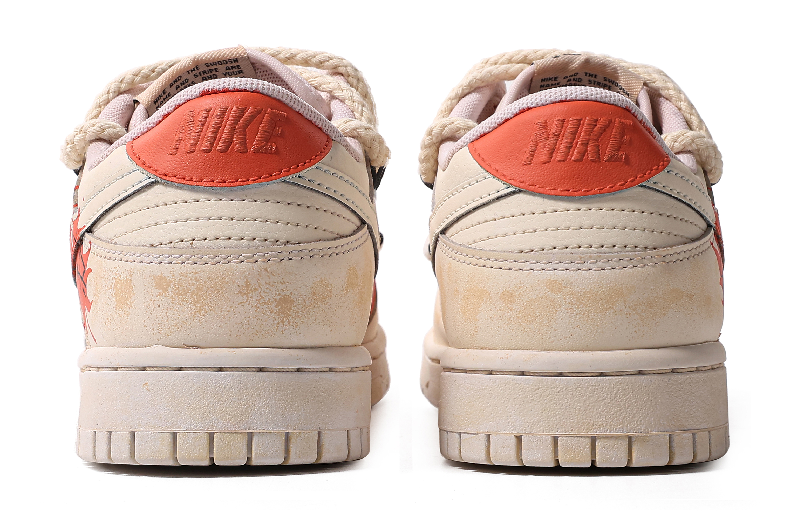 Shop ナイキカスタム×ダンクロー「忘れられた秋の月」カスタムシューズ DH9765-100(TeamM-女款忘川秋月S-BOX)