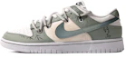 Buy 【定制鞋】耐克定制 x Dunk 低帮 '墨竹书法' DH9765-100(TeamM-女款墨韵青竹S-BOX)