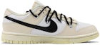 Order Nikeカスタム Dunk Low "デイジー" (オフホワイト/黒) DH9765-100(TeamK-女款自由涂鸦S-BOX)