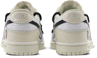 Nikeカスタム Dunk Low "デイジー" (オフホワイト/黒) DH9765-100(TeamK-女款自由涂鸦S-BOX) Shop Nikeカスタム Dunk Low "デイジー" (オフホワイト/黒) DH9765-100(TeamK-女款自由涂鸦S-BOX)