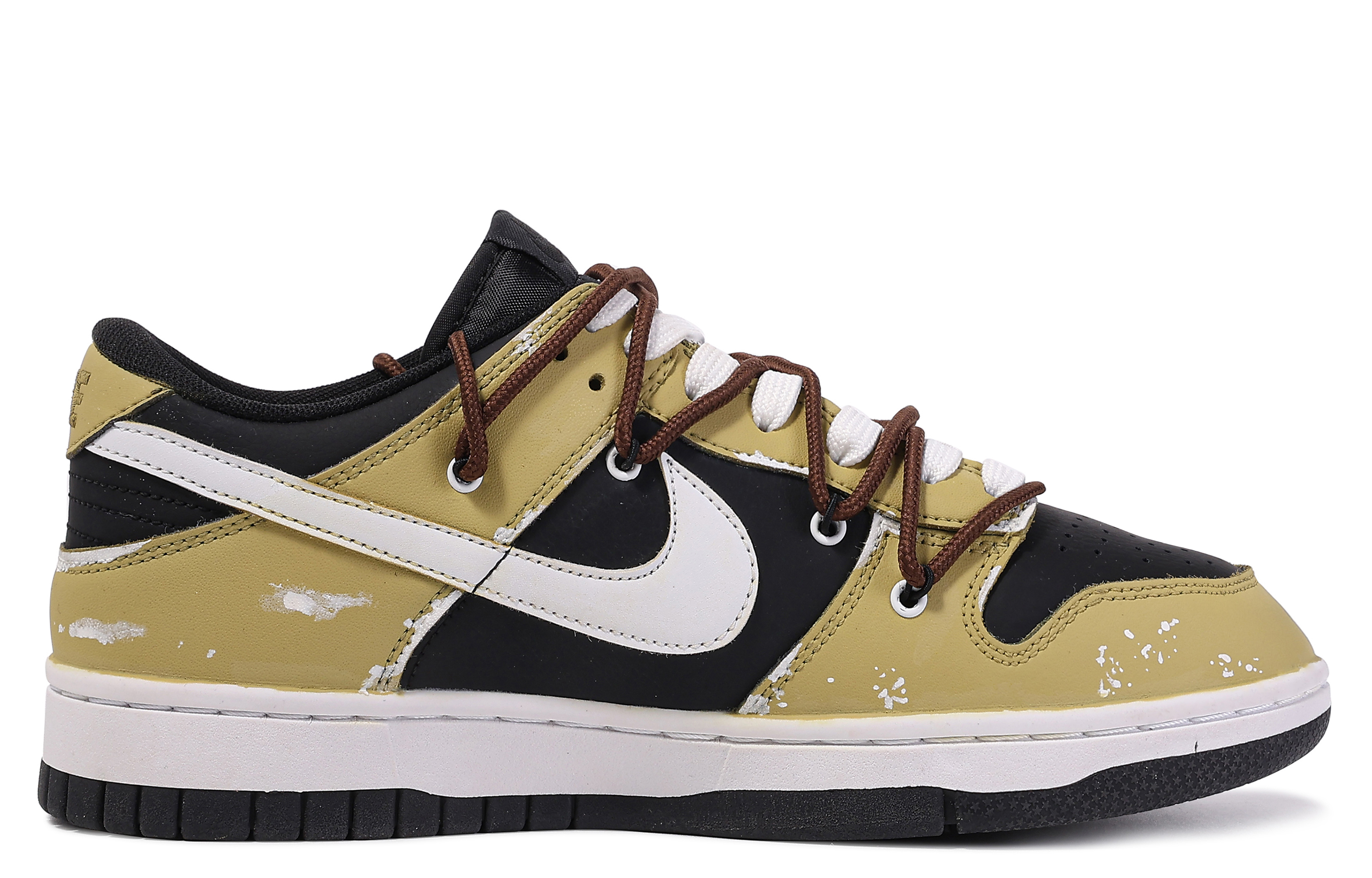 [Custom Shoes] Nike Custom Dunk Low 'Mechanical Punk Graffiti - Yellow Black' 圖 2