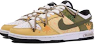 Shop 【定製球鞋】 Nike Dunk Low 達文西定製 禮盒 菠蘿蜜 水果塗鴉 簡約 配搭 舒適 低筒 板鞋 GS 橙綠