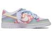 Order 【訂製球鞋】Nike Dunk Low 達文西訂製 稀有人種潮玩NANA菱格 低幫 板鞋 男款 粉黃