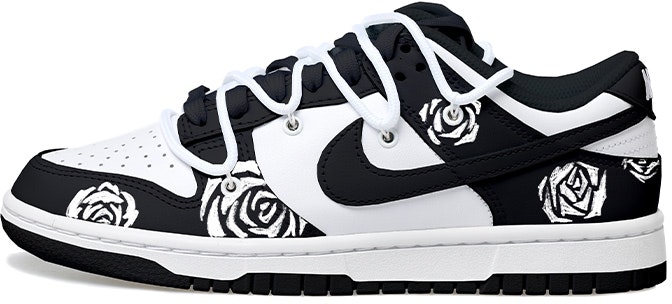 custom-shoes-nike-custom-x-dunk-low-rose-deconstructed-black-white