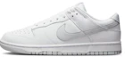 Sizing 【訂製球鞋】 Nike Dunk Low 達文西訂製 海鹽冰淇淋 塗鴉 簡約 百搭 舒適 低筒 板鞋 GS 灰藍