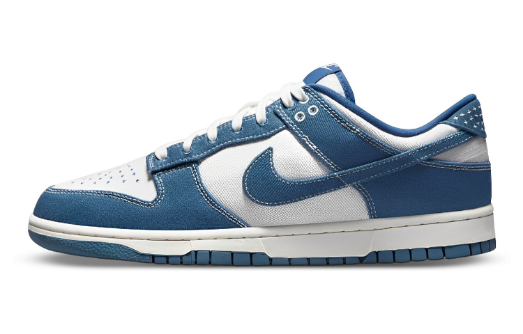 Sizing [Kasot Custom] Nike Custom x Dunk Low 'Smiley Biru Putih' DV0834-101(Team叁-男蓝冠解构)