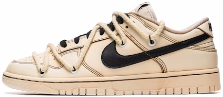 【定製球鞋】 Nike Dunk Low Retro 野鶴製造 解構雙鞋帶 咖啡染 特殊定製款 低幫 板鞋 男款 黑棕 Buy 【定製球鞋】 Nike Dunk Low Retro 野鶴製造 解構雙鞋帶 咖啡染 特殊定製款 低幫 板鞋 男款 黑棕