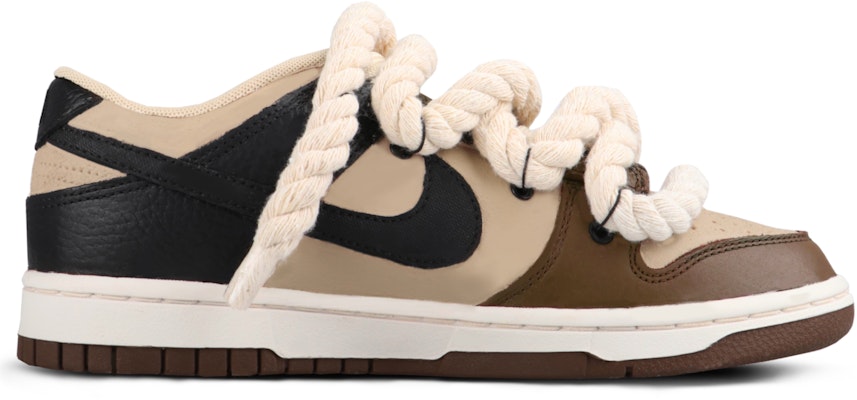 【訂製球鞋】Nike Dunk 低筒 大越創意 摩卡 繫帶 滲染 舒適 高街 復古百搭 顏值 板鞋 男款 黑棕 Order 【訂製球鞋】Nike Dunk 低筒 大越創意 摩卡 繫帶 滲染 舒適 高街 復古百搭 顏值 板鞋 男款 黑棕