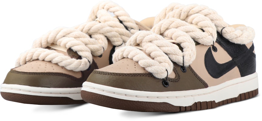 【訂製球鞋】Nike Dunk 低筒 大越創意 摩卡 繫帶 滲染 舒適 高街 復古百搭 顏值 板鞋 男款 黑棕 Lookbook 【訂製球鞋】Nike Dunk 低筒 大越創意 摩卡 繫帶 滲染 舒適 高街 復古百搭 顏值 板鞋 男款 黑棕