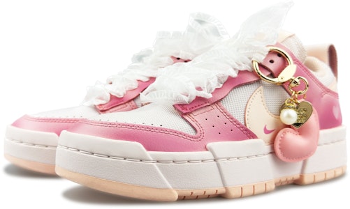 ナイキ ダンク ディスラプト "ピンクレース" (カスタム) CK6654-602-444054 Lookbook ナイキ ダンク ディスラプト "ピンクレース" (カスタム) CK6654-602-444054