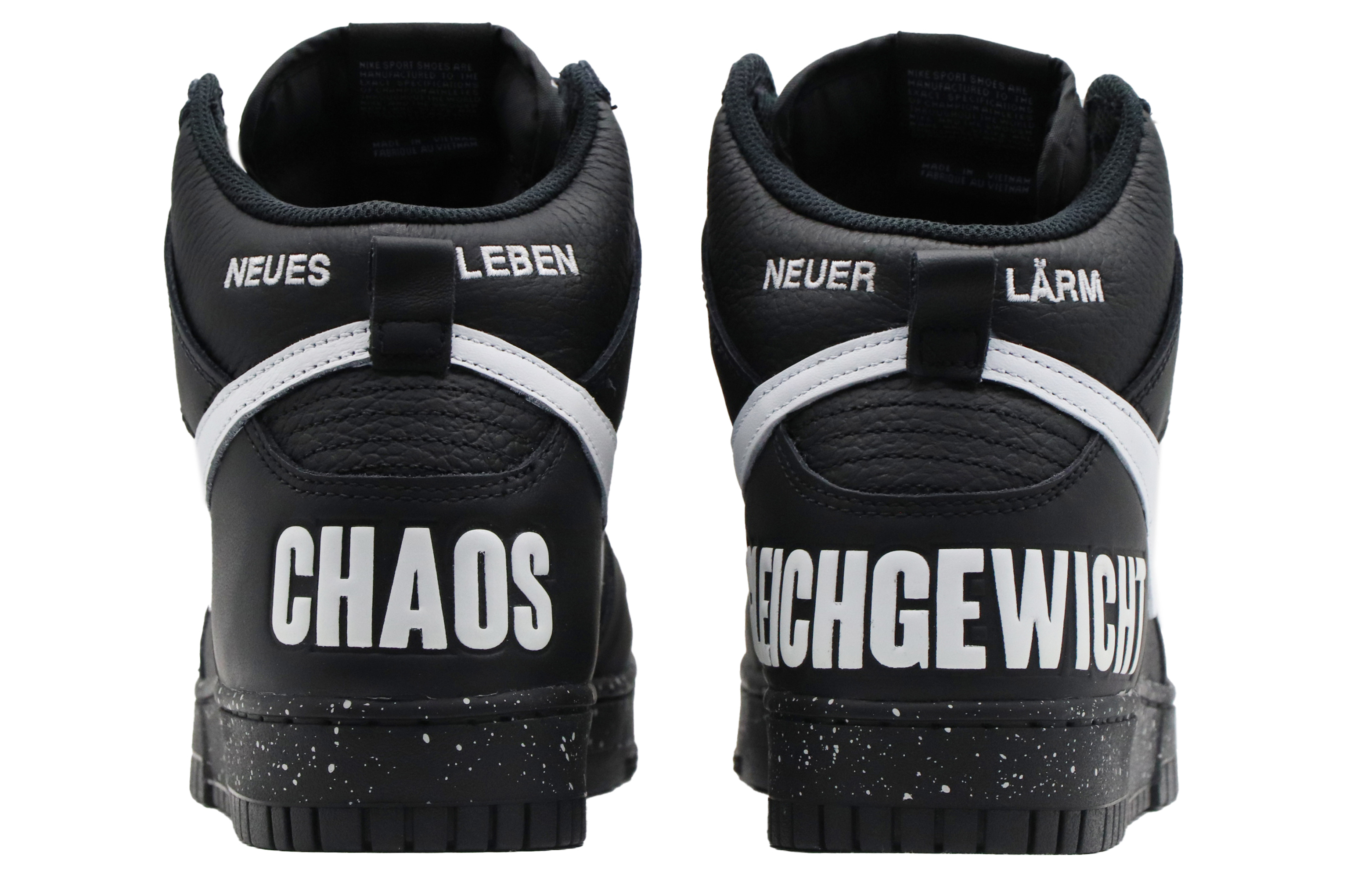 [Custom Shoes] Nike Dunk High 1985 'Black White' 圖 4