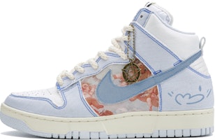 Zapatillas Nike Dunk High 1985 'Pintura Renacentista Ángel Azul' DQ8799-101(Team4-男女款蓝色天使) Buy Zapatillas Nike Dunk High 1985 'Pintura Renacentista Ángel Azul' DQ8799-101(Team4-男女款蓝色天使)