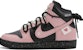 나이키 덩크 하이 '카오스 로즈 펑크 르네상스' (커스텀) DQ4121-001(Team4-男女款玫瑰朋克)