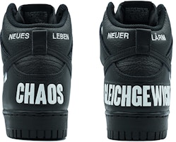 【定制球鞋】耐吉 Dunk High 1985 哑光 解構 機能風 機械風 暗黑 VIBE 塗鴉 簡約 高幫 板鞋 男女同款 黑白 Shop 【定制球鞋】耐吉 Dunk High 1985 哑光 解構 機能風 機械風 暗黑 VIBE 塗鴉 簡約 高幫 板鞋 男女同款 黑白