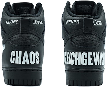 【定制球鞋】耐吉 Dunk High 1985 哑光 解構 機能風 機械風 暗黑 VIBE 塗鴉 簡約 高幫 板鞋 男女同款 黑白 Shop 【定制球鞋】耐吉 Dunk High 1985 哑光 解構 機能風 機械風 暗黑 VIBE 塗鴉 簡約 高幫 板鞋 男女同款 黑白