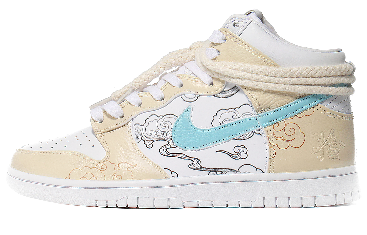 Buy 나이키 덩크 하이 '고대 길상운'(커스텀) DO2321-111(Team10-祥云古风）