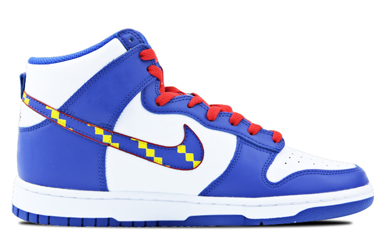 Order 【カスタムシューズ】ナイキ ダンク ハイ「アーケード ピクセル」 DD1399-102(Team叁-男女同款喷绘手绘电玩像素)