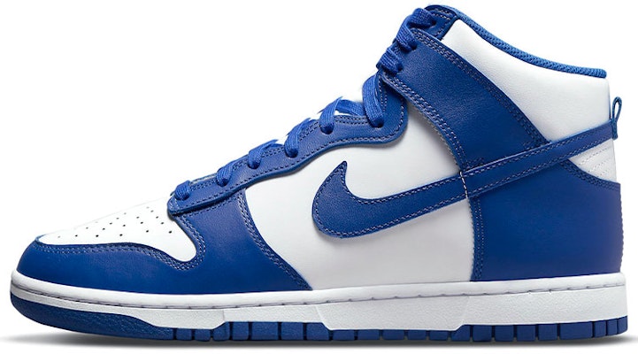 【訂製球鞋】Nike Dunk High 電玩像素 遊戲 高幫 板鞋 男女同款 白藍紅 Sizing 【訂製球鞋】Nike Dunk High 電玩像素 遊戲 高幫 板鞋 男女同款 白藍紅