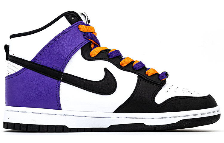 Order 【訂製球鞋】Nike Dunk High 美式 街頭 英文 塗鴉 嘻哈 流體 復古 休閒 高筒 板鞋 男款 黑紫