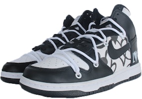 【客製化籃球鞋】Nike Dunk 黑白LOVE 療癒愛情 復古 防滑耐磨 高筒 板鞋 男款 黑白 Shop 【客製化籃球鞋】Nike Dunk 黑白LOVE 療癒愛情 復古 防滑耐磨 高筒 板鞋 男款 黑白