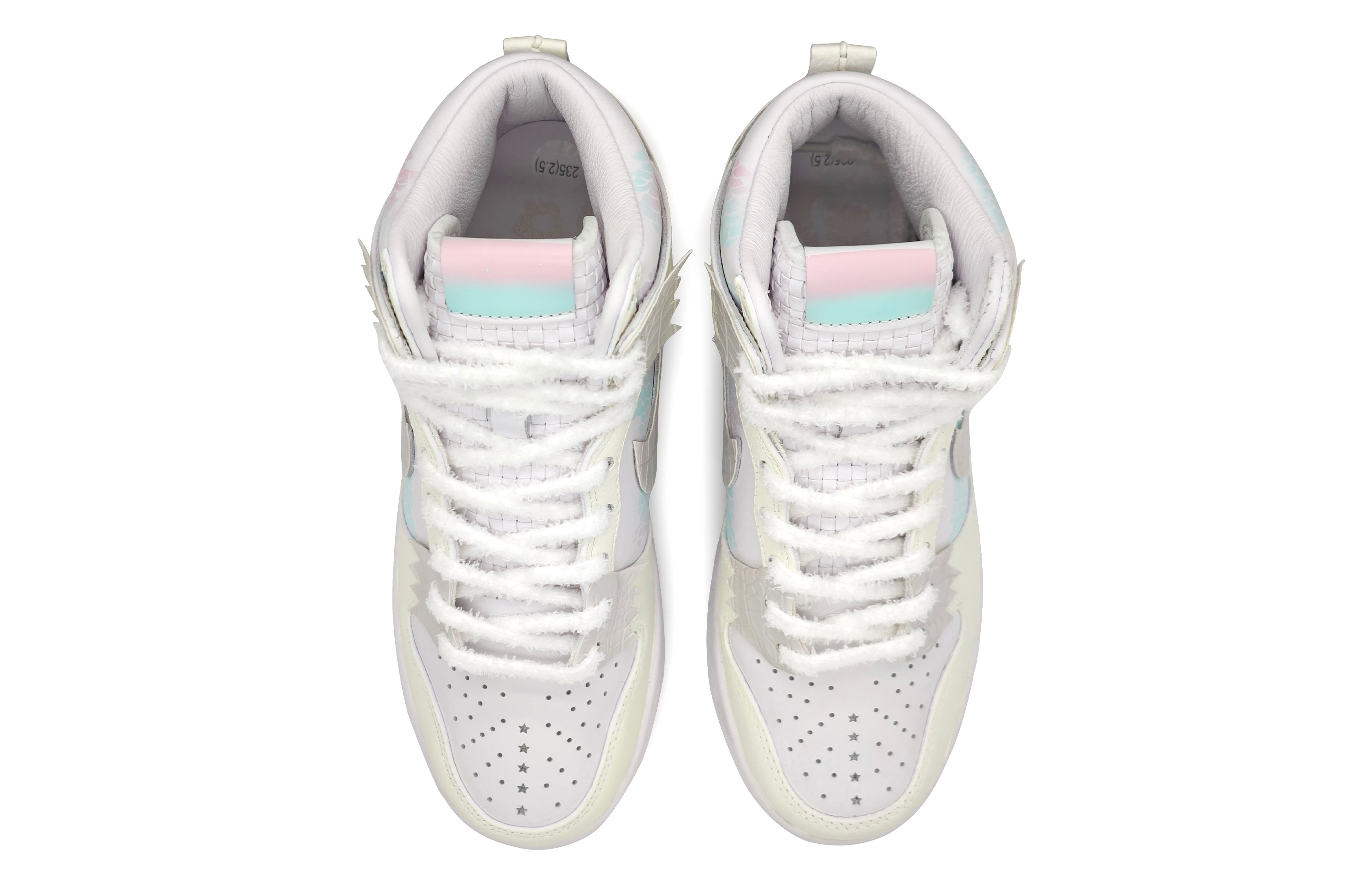 Purchase 나이키 덩크 하이 '용의 해' 커스텀 (Nike Dunk High '용의 해' Custom) DO2321-111(Team16-龙潜云渊黄青BOX)