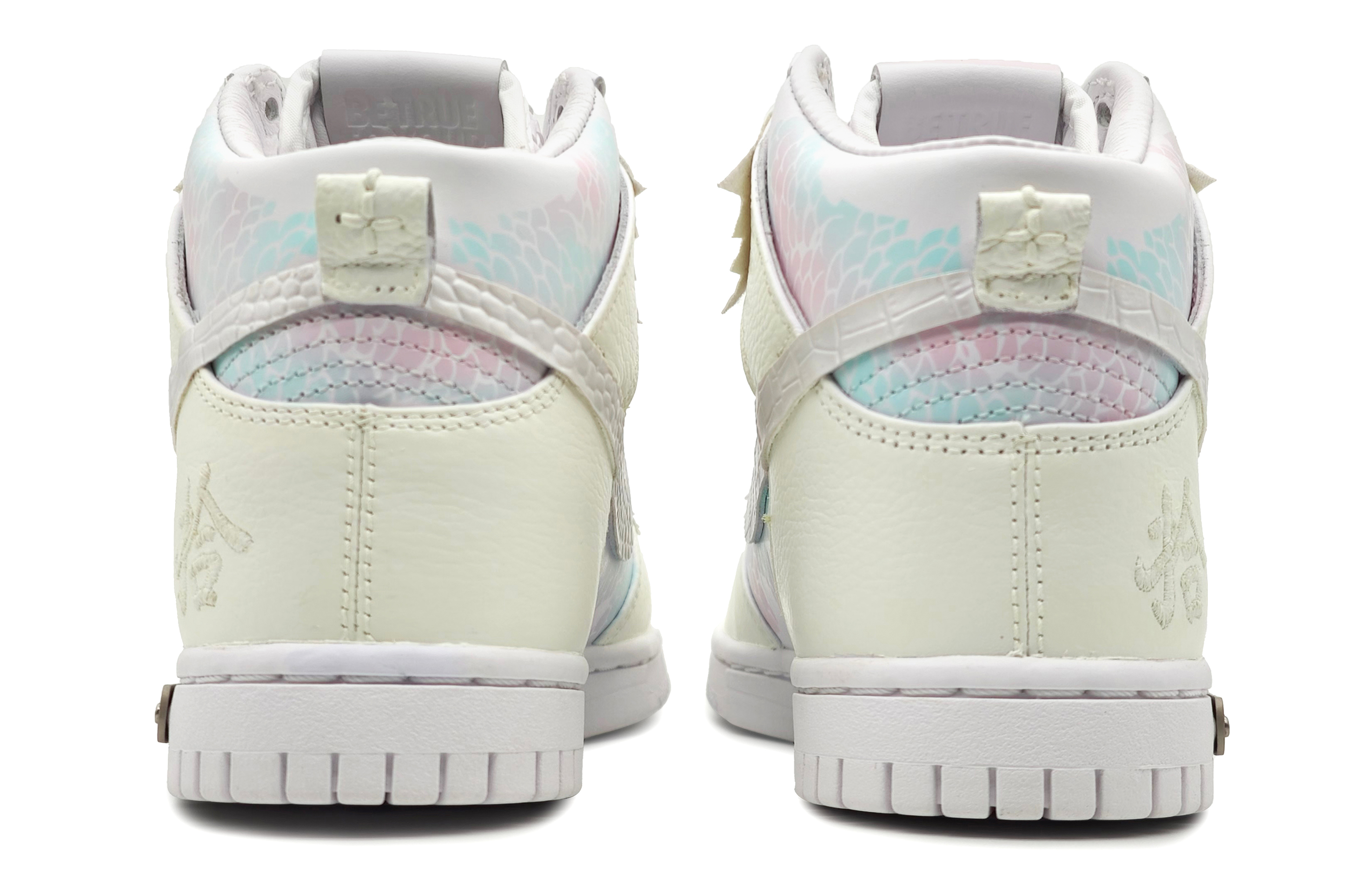 Purchase 나이키 덩크 하이 '용의 해' 옐로우-그린-퍼플 (커스텀) DO2321-111(Team16-龙潜云渊黄青礼BX)