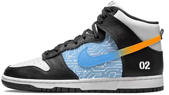 나이키 덩크 하이 '사이버펑크 청사진' (커스텀) DD1399-105(Team56-科技蓝图) Buy 나이키 덩크 하이 '사이버펑크 청사진' (커스텀) DD1399-105(Team56-科技蓝图)