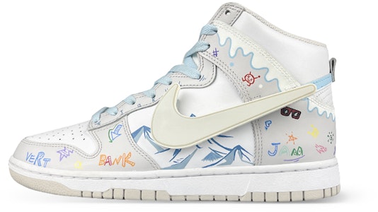 Zapatillas Nike Dunk High 'Cyberpunk LED Swoosh Montaña Nieve Graffiti' DB2179-101(Team叁-女LED高帮雪山) Buy Zapatillas Nike Dunk High 'Cyberpunk LED Swoosh Montaña Nieve Graffiti' DB2179-101(Team叁-女LED高帮雪山)