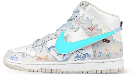 Zapatillas Nike Dunk High 'Cyberpunk LED Swoosh Montaña Nieve Graffiti' DB2179-101(Team叁-女LED高帮雪山) Order Zapatillas Nike Dunk High 'Cyberpunk LED Swoosh Montaña Nieve Graffiti' DB2179-101(Team叁-女LED高帮雪山)