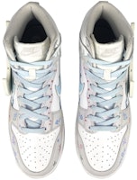 【定製球鞋】Nike Dunk High 是在玩鞋 賽博朋克LED勾 雪山塗鴉 高幫 板鞋 男款 白藍灰 Purchase 【定製球鞋】Nike Dunk High 是在玩鞋 賽博朋克LED勾 雪山塗鴉 高幫 板鞋 男款 白藍灰