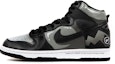 Buy 【定制球鞋】 Nike Dunk High 野鶴製造 暗黑皮卡丘 閃電 寶可夢 二次元風 動漫主題定制 高幫 板鞋 男女同款 灰黑