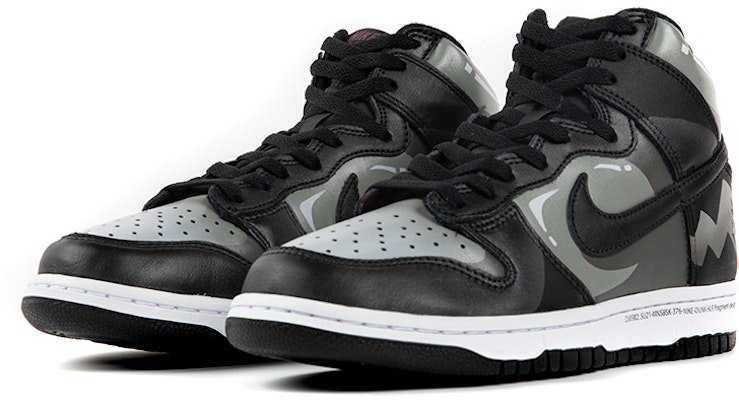 【定制球鞋】 Nike Dunk High 野鶴製造 暗黑皮卡丘 閃電 寶可夢 二次元風 動漫主題定制 高幫 板鞋 男女同款 灰黑 Lookbook 【定制球鞋】 Nike Dunk High 野鶴製造 暗黑皮卡丘 閃電 寶可夢 二次元風 動漫主題定制 高幫 板鞋 男女同款 灰黑