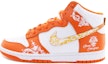 Buy 나이키 덩크 하이 '영원한 사랑의 맹세 화이트 오렌지' (78 characters) DD1399-101(Team10-爱之誓言)