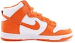 Order 나이키 덩크 하이 '영원한 사랑의 맹세 화이트 오렌지' (78 characters) DD1399-101(Team10-爱之誓言)