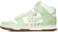 Buy 나이키 덩크 하이 '그래피티 레몬 화이트-그린' (커스텀) DQ7680-300(Team10-涂鸦LEMON)
