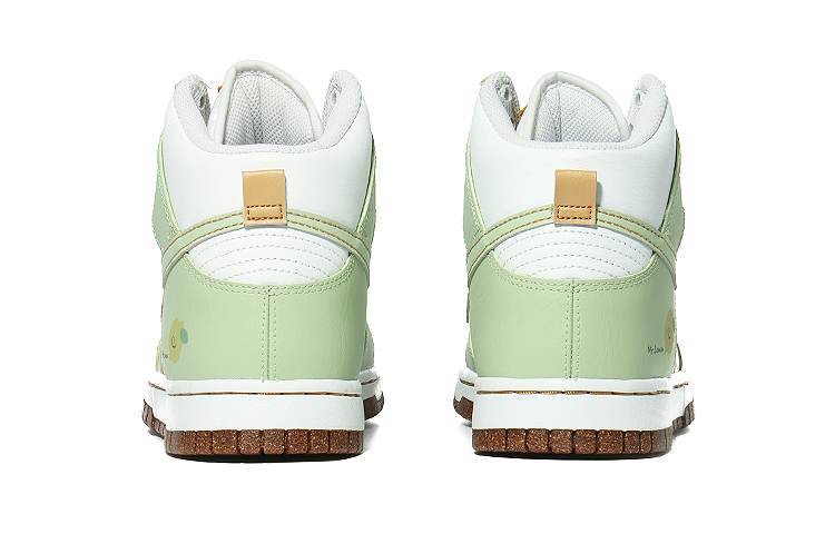 Purchase 나이키 덩크 하이 '그래피티 레몬 화이트-그린' (커스텀) DQ7680-300(Team10-涂鸦LEMON）