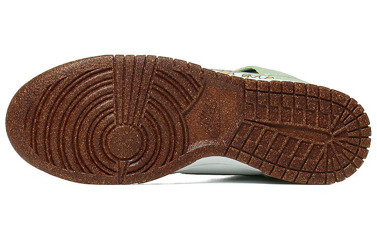 Details for 나이키 덩크 하이 '그래피티 레몬 화이트-그린' (커스텀) DQ7680-300(Team10-涂鸦LEMON）