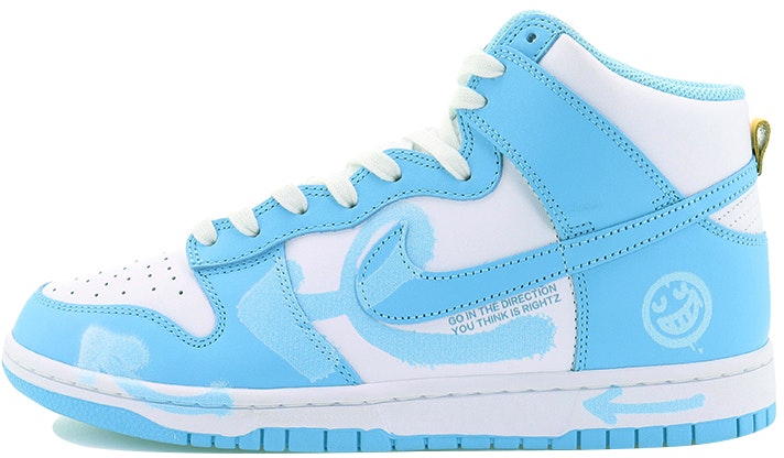 custom-shoes-nike-dunk-high-graffiti-smiley-white-blue