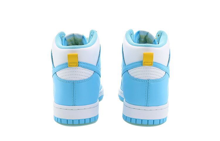 Purchase [Zapatos Personalizados] Nike Dunk High 'Graffiti Smiley Blanco Azul' DD1399-401(Team10-涂鸦笑脸)