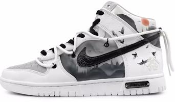 【カスタムシューズ】ナイキダンクハイ『墨山と白鷺』 DO2321-111(Team16-男女款水墨千山) Buy 【カスタムシューズ】ナイキダンクハイ『墨山と白鷺』 DO2321-111(Team16-男女款水墨千山)