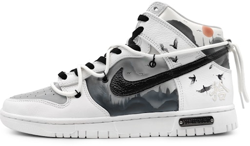 나이키 덩크 하이 '묵산백로' (Nike Dunk High 'MukSanBaekRo') DO2321-111(Team16-男女款水墨千山) Buy 나이키 덩크 하이 '묵산백로' (Nike Dunk High 'MukSanBaekRo') DO2321-111(Team16-男女款水墨千山)