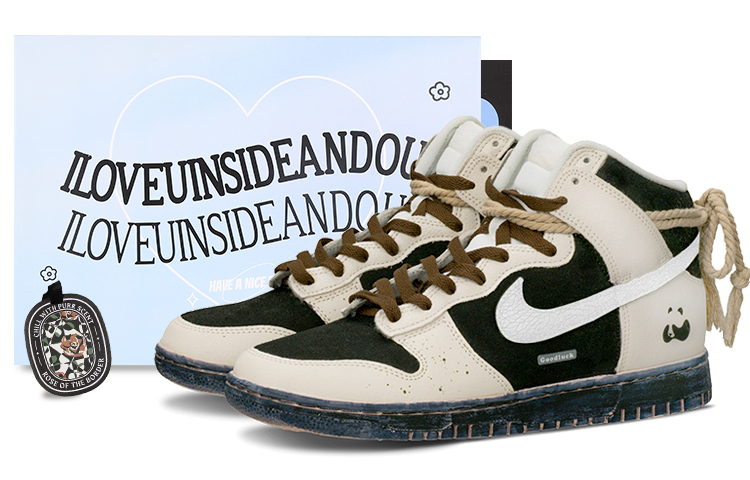 Buy カスタム ナイキ ダンク HIGH "リトルパンダ" DV0822-100-466267