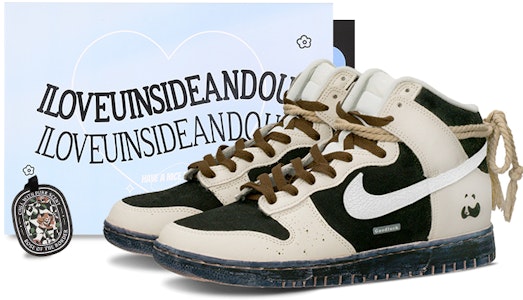 カスタム ナイキ ダンク HIGH "リトルパンダ" DV0822-100-466267 Buy カスタム ナイキ ダンク HIGH "リトルパンダ" DV0822-100-466267