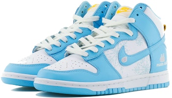 Nike Dunk High "月雪卯年" カスタム (Nike Danku Hai "Tsukiyuki Usagi-doshi" Kasutamu) DD1399-401(Team10-月亮雪兔) Lookbook Nike Dunk High "月雪卯年" カスタム (Nike Danku Hai "Tsukiyuki Usagi-doshi" Kasutamu) DD1399-401(Team10-月亮雪兔)