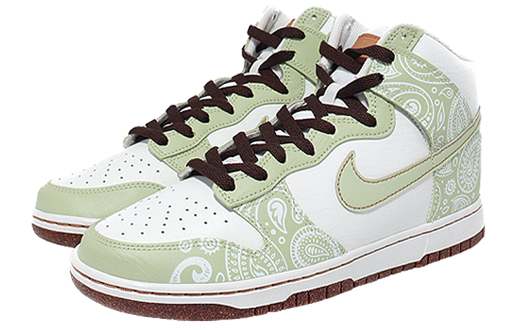 Lookbook 【定制鞋】耐克Dunk High“抹茶马卡龙” DQ7680-300(Team10--抹茶马卡龙)