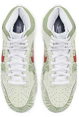 Nike Dunk High "Aguacate" Shanghai (Personalizadas) CZ8149-101(Team-E--男款上海杂志鳄梨绿) Lookbook Nike Dunk High "Aguacate" Shanghai (Personalizadas) CZ8149-101(Team-E--男款上海杂志鳄梨绿)